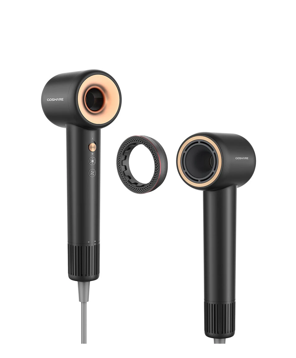 (image for) COSHARE HD10E High-Speed Hair Dryer 8 Billion Negative Ions 110,000 RPM Hair Dryer Lightweight Design EU Plug