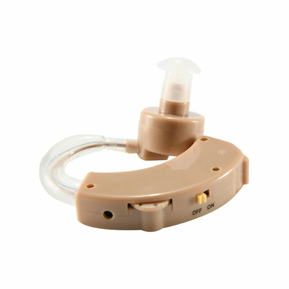 (image for) Portable Ear Mounted Amplifying Sound Amplifier Earphone Loudly Clear Sound Amplifier Single Key Operation For Elder